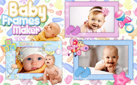 اسکرین شات برنامه Baby Photo Editor 👼 Cute Frames for Pictures 7
