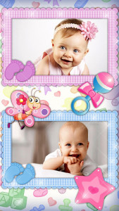اسکرین شات برنامه Baby Photo Editor 👼 Cute Frames for Pictures 2
