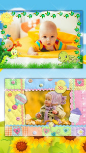 اسکرین شات برنامه Baby Photo Editor 👼 Cute Frames for Pictures 3