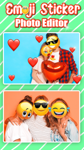 اسکرین شات برنامه Emoji Face Photo Editor 1