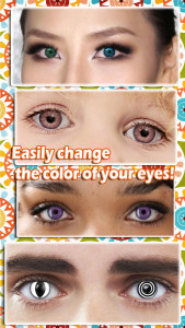 اسکرین شات برنامه Eye Color Changer Photo Editor 7