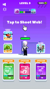 اسکرین شات بازی Web Swing Hero 1