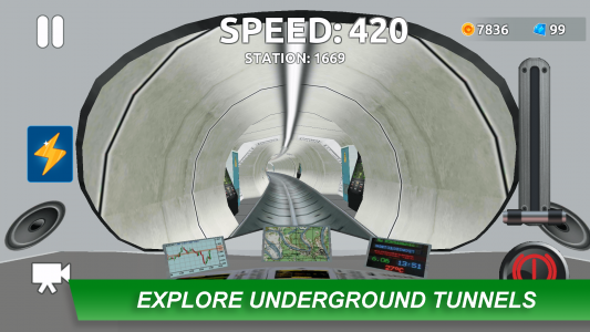 اسکرین شات بازی Hyperloop: train simulator 2