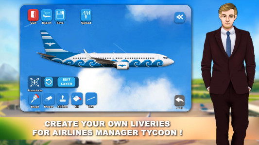 اسکرین شات برنامه Airlines Painter 1