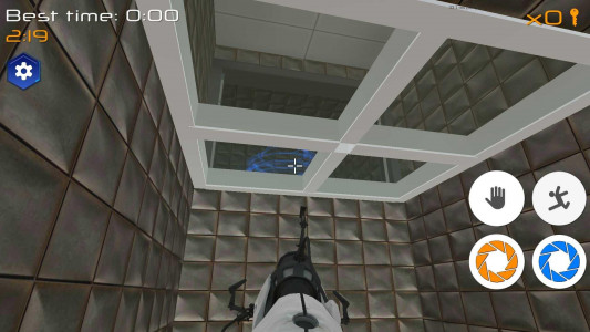 اسکرین شات بازی Portal Maze 2 game 3D aperture 2