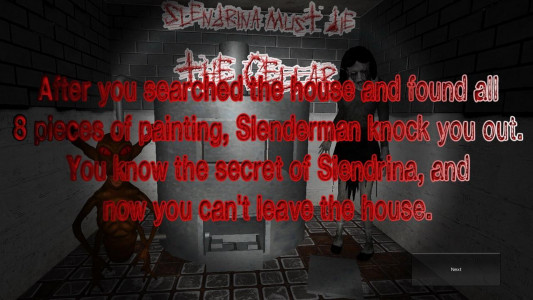 اسکرین شات 2 بازی Slendergirl Must Die: Cellar
