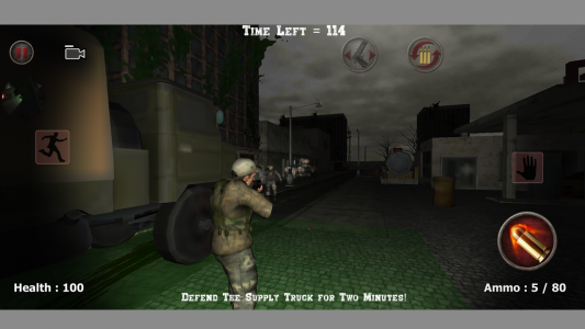 اسکرین شات بازی Urban Counter Zombie Warfare 3