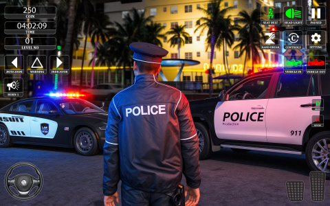 اسکرین شات 1 بازی US Police Car Chase Game 3d