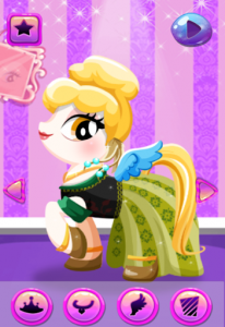 اسکرین شات برنامه ♥ High Pony Monsters Dress Up : Girls Dress up ♥ 2