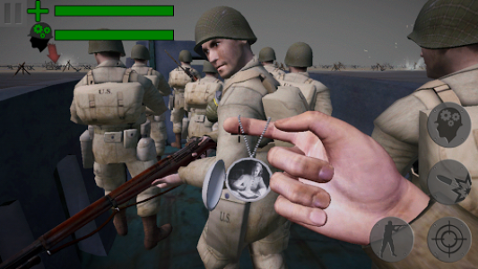 اسکرین شات بازی Medal Of Valor D-Day WW2 FREE 1