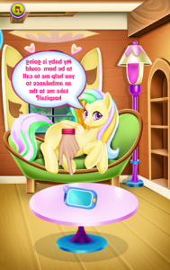 اسکرین شات 7 بازی Pregnant unicorn  Pony - game pregnant mommy