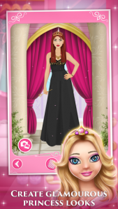 اسکرین شات برنامه Princess Salon Dress Up Games 3