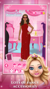 اسکرین شات برنامه Princess Salon Dress Up Games 6
