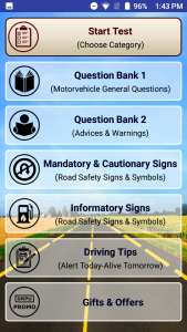 اسکرین شات برنامه Driving Licence Practice Tests & Learner Questions 1