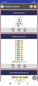 اسکرین شات برنامه Chat Text Arts & Fonts Styles 4