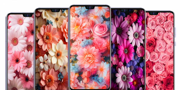 اسکرین شات 3 برنامه Flower Wallpaper 4K background