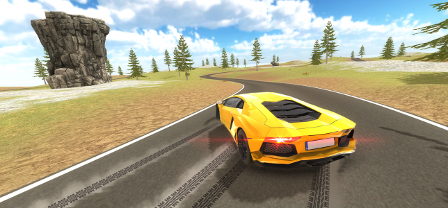 اسکرین شات بازی Aventador Drift Simulator 3