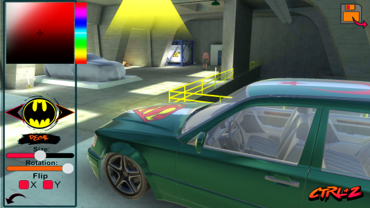 اسکرین شات بازی Benz E500 W124 Drift Simulator 2