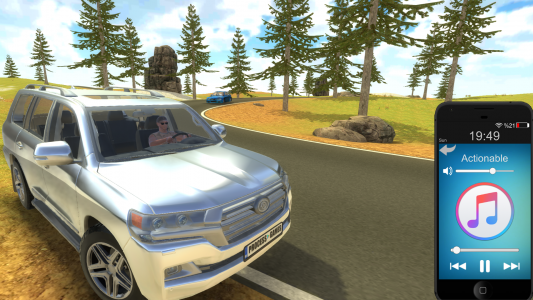 اسکرین شات بازی Land Cruiser Drift Simulator 5