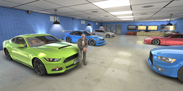 اسکرین شات بازی Mustang Drift Simulator 4