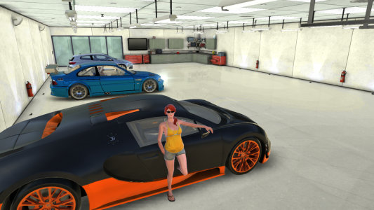 اسکرین شات بازی Veyron Drift Simulator 1