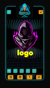 اسکرین شات برنامه Gaming Logo Design Ideas - Cool Logo Maker 5