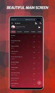 اسکرین شات برنامه Pi Music Player: Offline Music 2