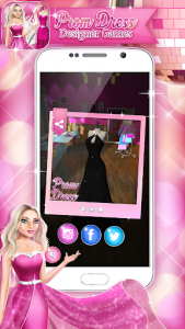 اسکرین شات برنامه Prom Dress Designer Games 3D 1