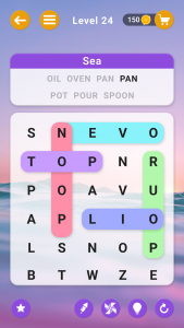 اسکرین شات 1 بازی Word Search - Word Puzzle Game