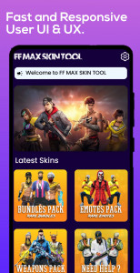 اسکرین شات برنامه FF Skin Tools Max 1