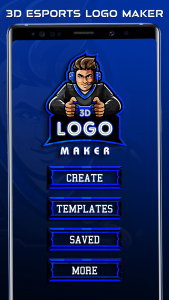 اسکرین شات برنامه 3D Esports Gaming Logo Maker 1