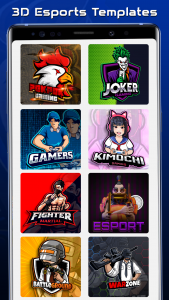اسکرین شات برنامه 3D Esports Gaming Logo Maker 3