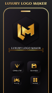 اسکرین شات برنامه Luxury Logo Maker by Quantum 1