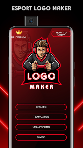 اسکرین شات برنامه Logo Esport Maker | Create Gaming Logo Maker 1