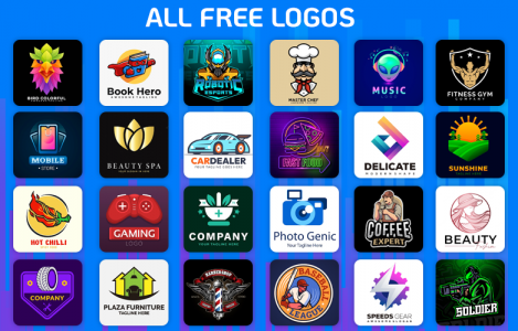 اسکرین شات برنامه Logo Maker : Logo Designer 1