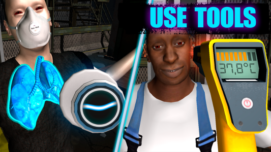 اسکرین شات 5 بازی Quarantine Simulator Border 3D