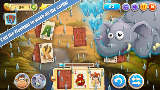 اسکرین شات 4 بازی Solitaire Safari