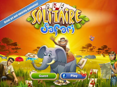 اسکرین شات بازی Solitaire Safari 6