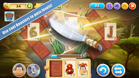 اسکرین شات 2 بازی Solitaire Safari