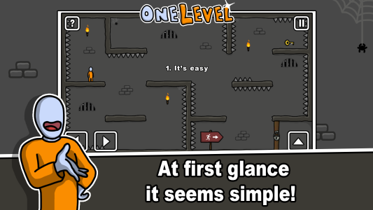 اسکرین شات بازی One Level: Stickman Jailbreak 1