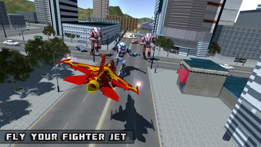 اسکرین شات بازی Air Robot Transform Battle 4