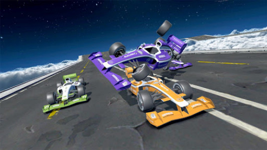 اسکرین شات بازی Car stunt racing Formula cars 4