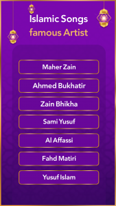 اسکرین شات 2 برنامه Islamic Ringtones 2025 Mp3