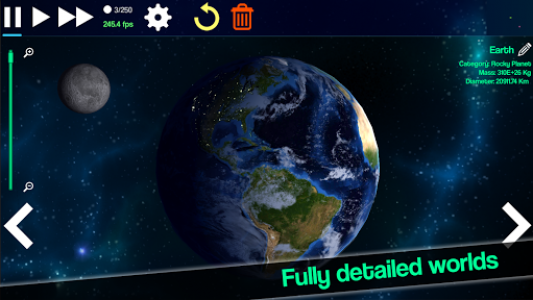 اسکرین شات بازی Planet Genesis FREE - solar system sandbox 1