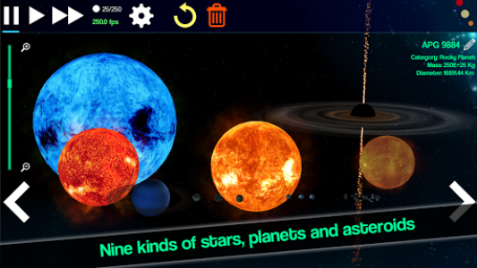 اسکرین شات بازی Planet Genesis FREE - solar system sandbox 5