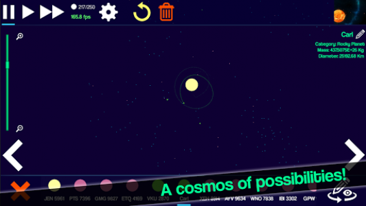 اسکرین شات بازی Planet Genesis FREE - solar system sandbox 8