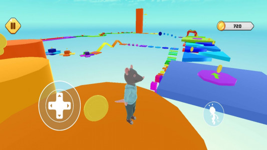 اسکرین شات 3 بازی Rat Dance 3D Parkour Challenge