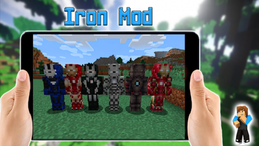 اسکرین شات برنامه Iron Superhero for Minecraft PE 7