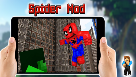 اسکرین شات برنامه Spider Mod for Minecraft PE 3