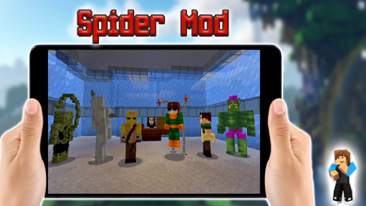 اسکرین شات برنامه Spider Mod for Minecraft PE 4